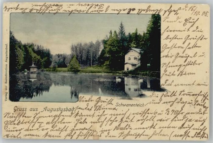 Liegau-Augustusbad Schwanenteich