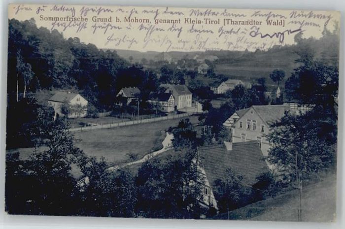 Grund Wilsdruff Klein-Tirol Tharandter Wald