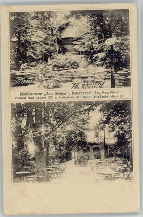 Potschappel Etablissement zum Steiger