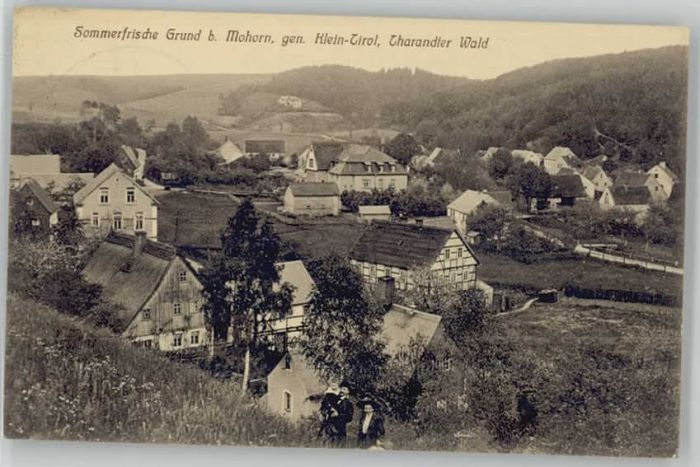 Grund Wilsdruff Klein-Tirol Tharandter Wald