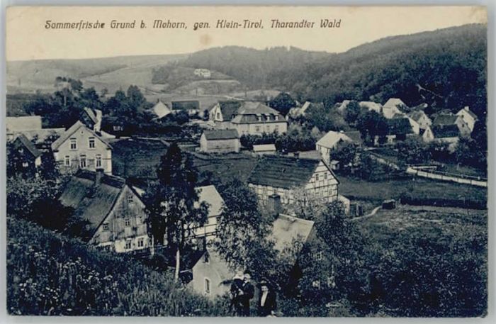 Grund Wilsdruff Klein-Tirol Tharandter Wald