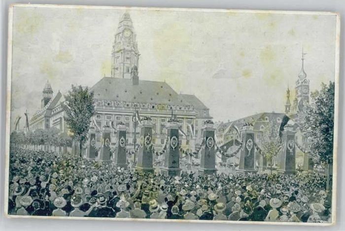 Dresden Rathaus KünstlerE. Limmer