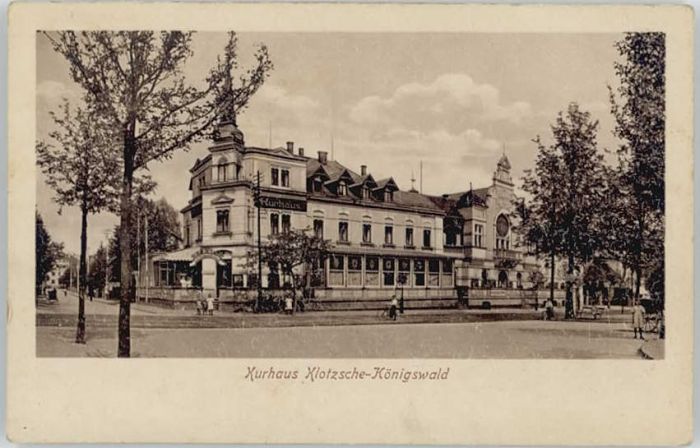 Klotzsche Königswald Kurhaus