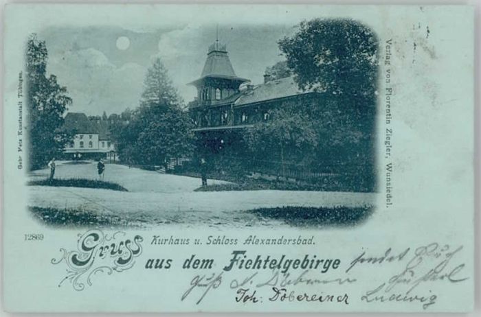 Wunsiedel Kurhaus Schloss Alexandersbad