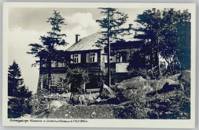 Wunsiedel Kösseine Unterkunftshaus