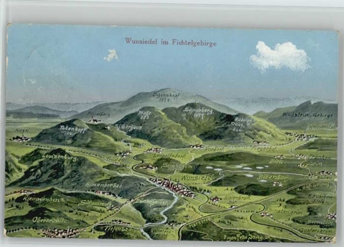 Wunsiedel Ochsenkopf Schneeberg Tiefenbach