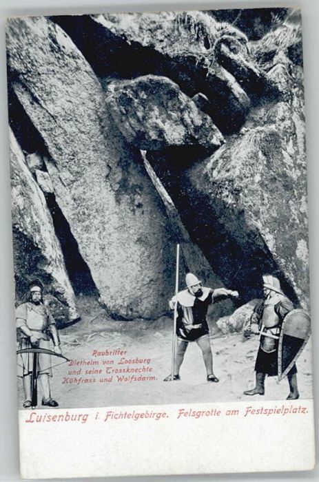 Luisenburg Felsgrotte Festspielplatz