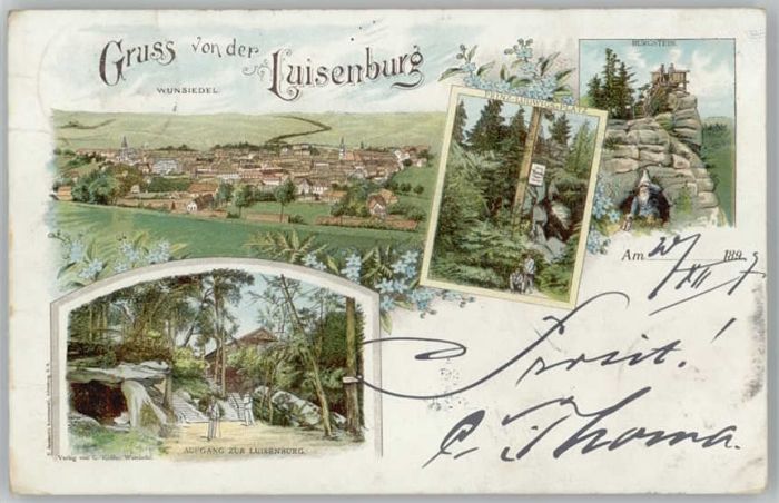 Luisenburg Burgstein Prinz Ludwigs Platz