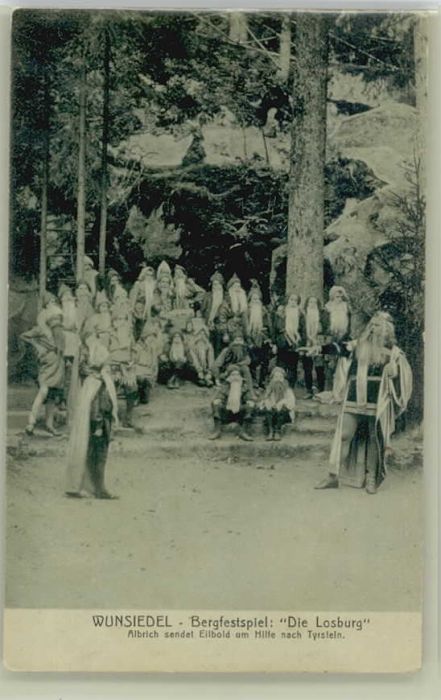 Wunsiedel Bergfestspiel Die Losburg