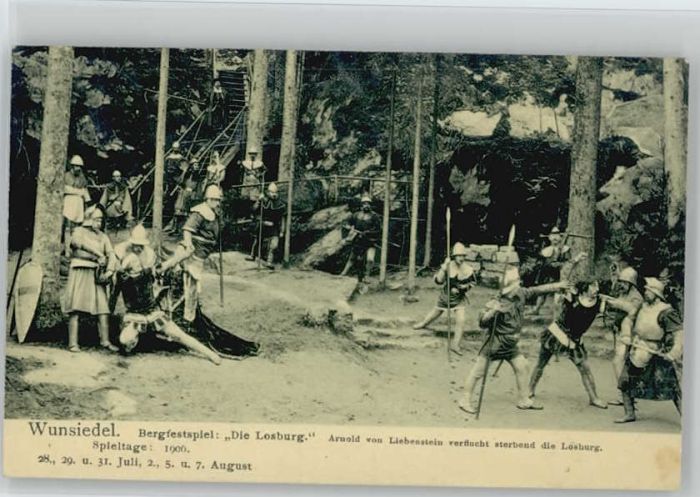 Wunsiedel Bergfestspiel Die Losburg