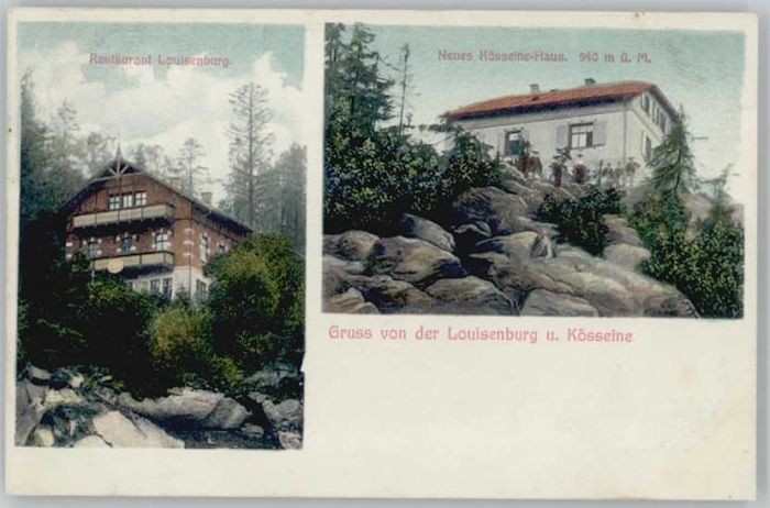 Luisenburg Restaurant Louisenburg Kösseine Haus