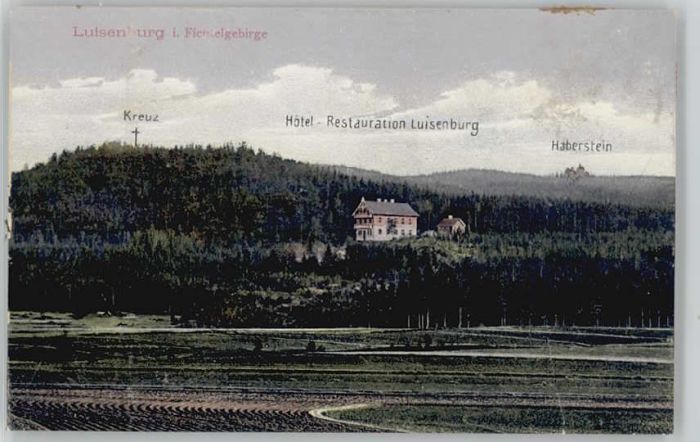 Luisenburg Kreuz Restauration Luisenburg Haberstei