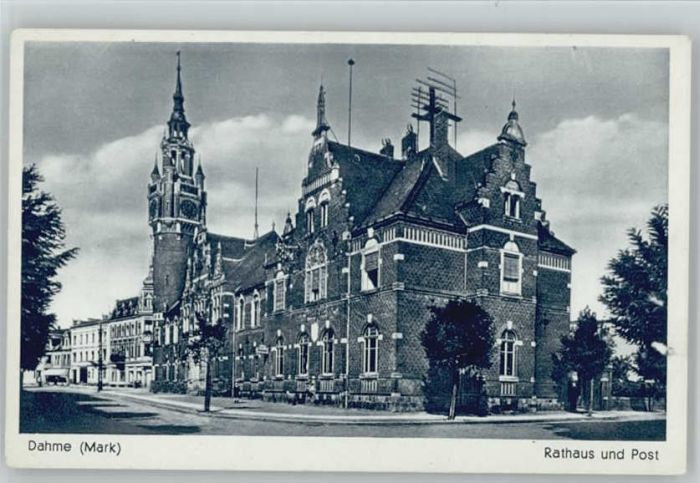 Dahme Mark Rathaus Post