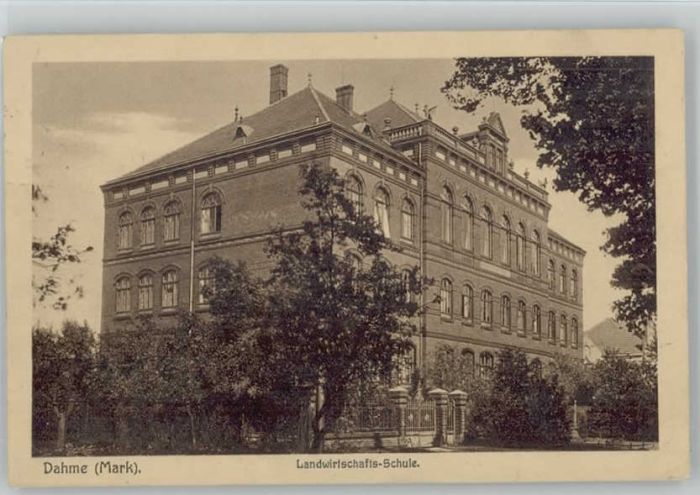Dahme Mark Landwirtschaftsschule