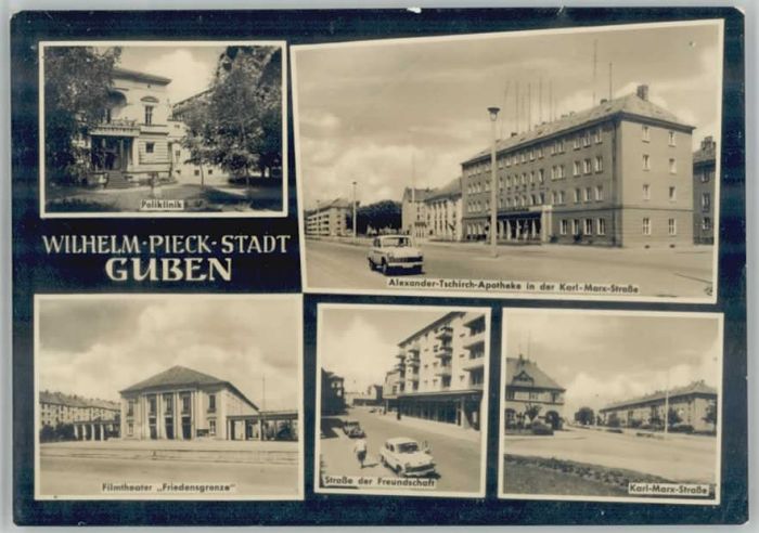 Guben Wilhelm Pieck Stadt Poliklinik Filmthea
