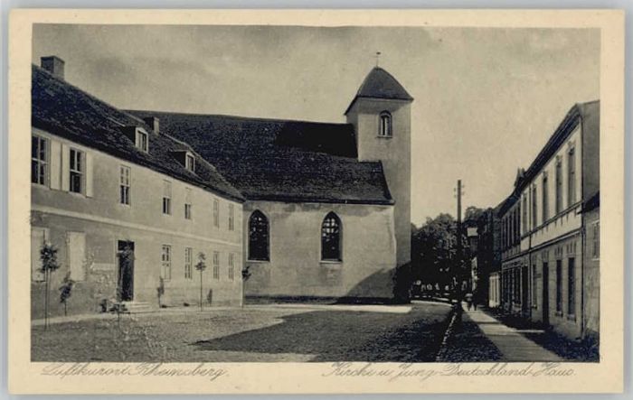 Rheinsberg Jung-Deutschland-Haus