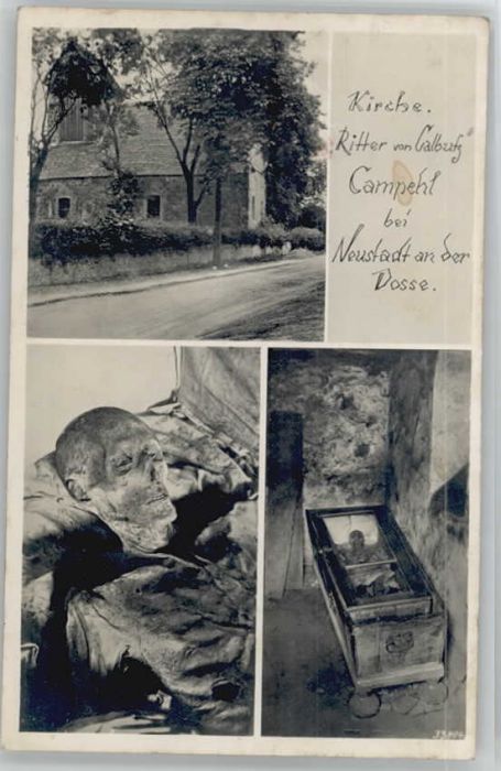 Kampehl Leichnam Ritter von Kahlbutz