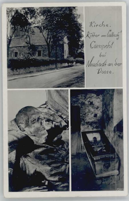 Kampehl Leichnam Ritter von Kahlbutz