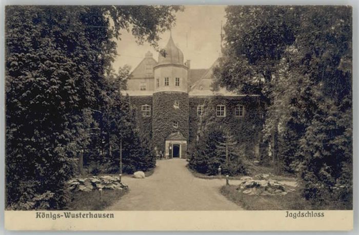 Koenigs-Wusterhausen Königs Wusterhausen Jagdschloss