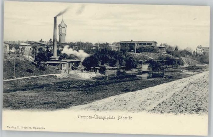 Doeberitz Truppenuebungsplatz Truppenübungsplatz