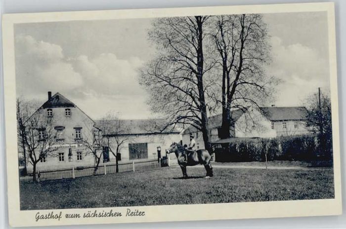 Bockelwitz Gasthof zum saechsischen Reiter