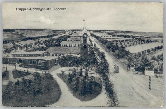 Doeberitz Truppenuebungsplatz Truppenübungsplatz