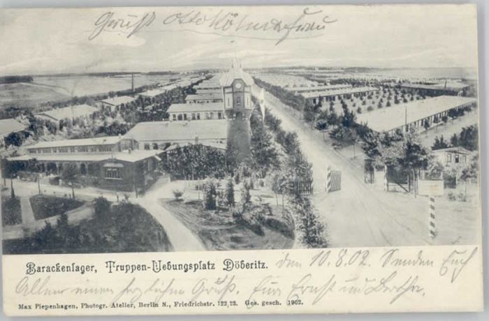 Doeberitz Truppenuebungsplatz Barackenlager