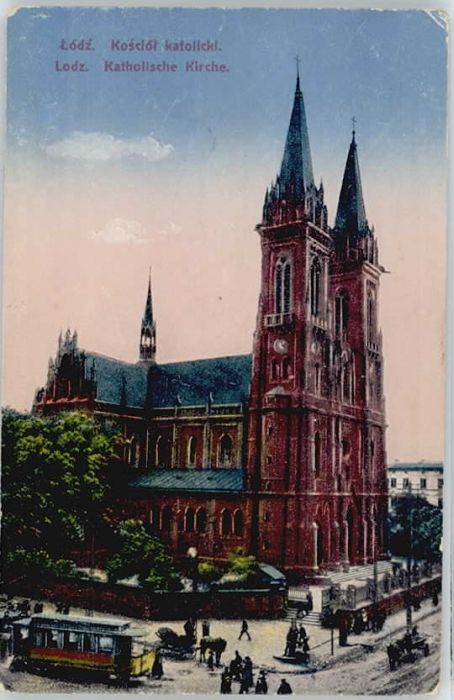 Litzmannstadt Lodz Lodz Katholische Kirche