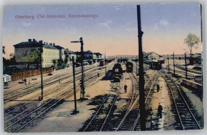 Oderberg Bohumin Czechia Oderberg Bahnhofsanlage