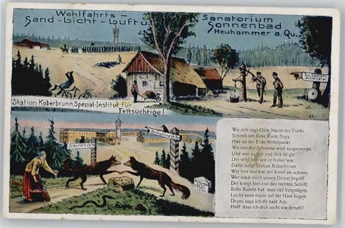 Neuhammer Queis Neuhammer Station Koberbrunn Gedicht