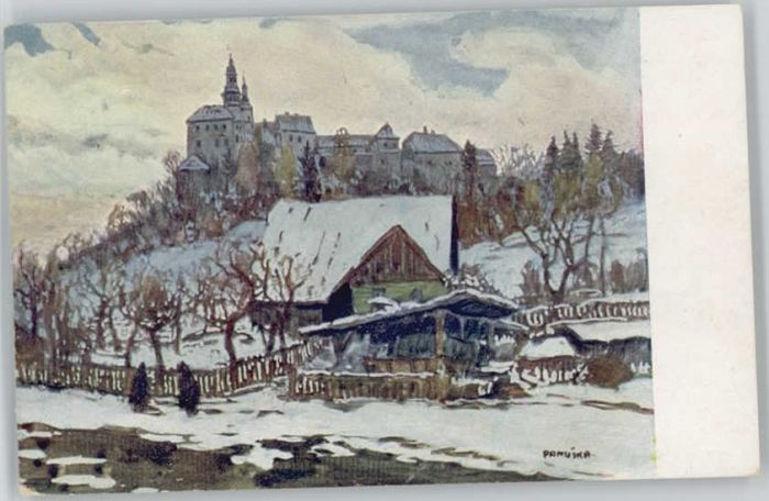 Nachod Künstlerkarte KünstlerPanuska *