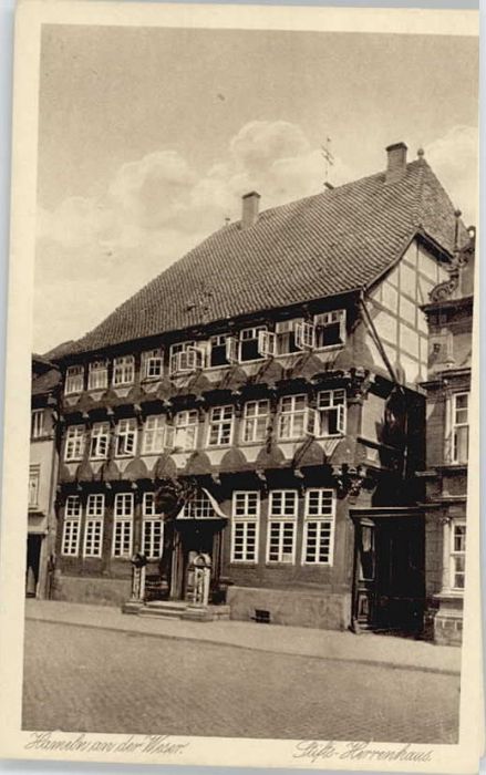 Hameln Weser Hameln Stifts Herrenhaus