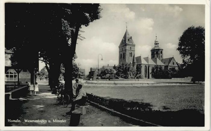 Hameln Weser Hameln Weseranlagen Münster