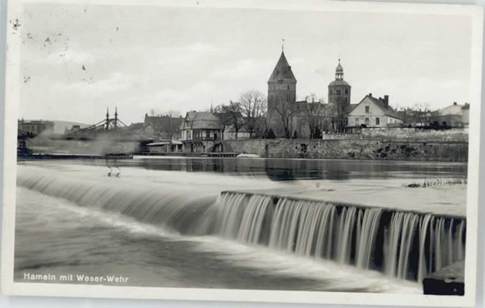 Hameln Weser Wehr