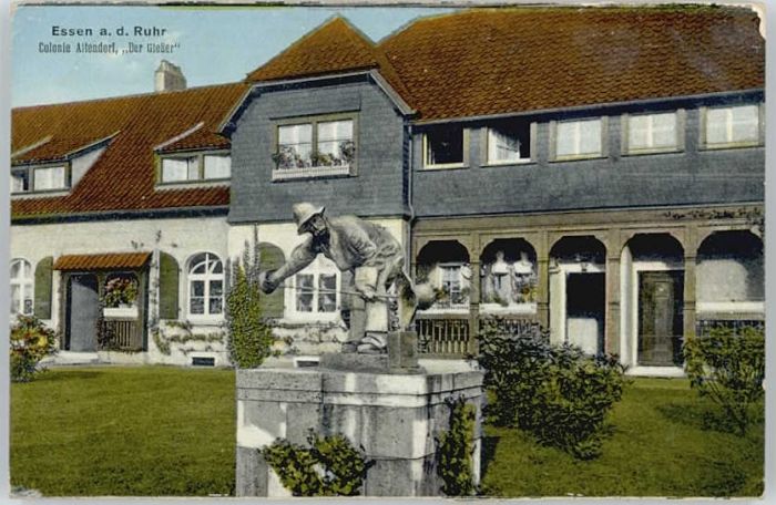 Essen Ruhr Essen Kolonie Altendorf Der Giesser