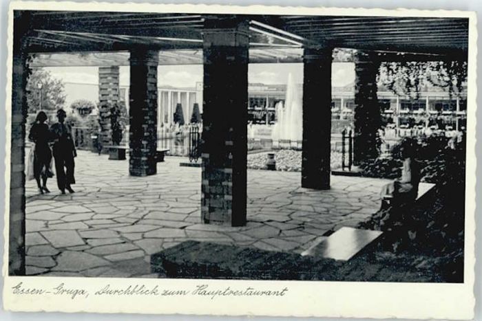 Essen Ruhr Essen Gruga Park Hauptrestaurant