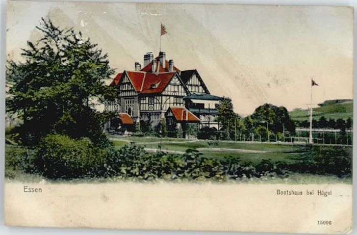 Essen Ruhr Essen Hügel Bootshaus