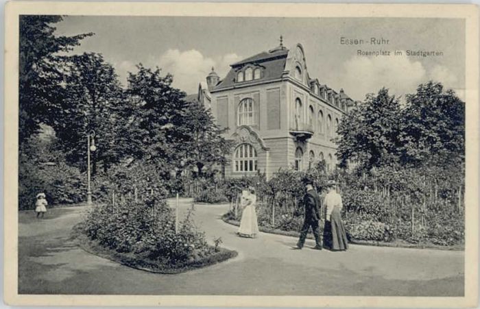 Essen Ruhr Essen Rosenplatz Stadtgarten