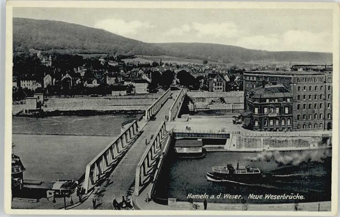 Hameln Weser Hameln Weserbrücke