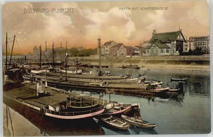 Ruhrort Hafen Schifferbörse