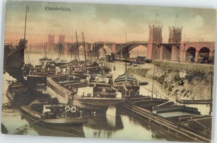 Friemersheim Rheinbrücke