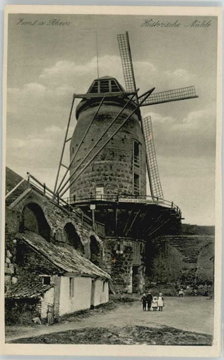 Zons Rhein NRW Historische Muehle