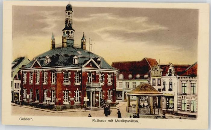 Geldern Rathaus Musikpavillon