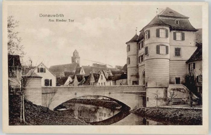 Donauwoerth Bayern ieder Tor