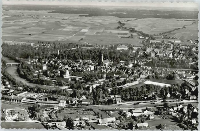 Landsberg Lech Landsberg Fliegeraufnahme [Verlag Crame