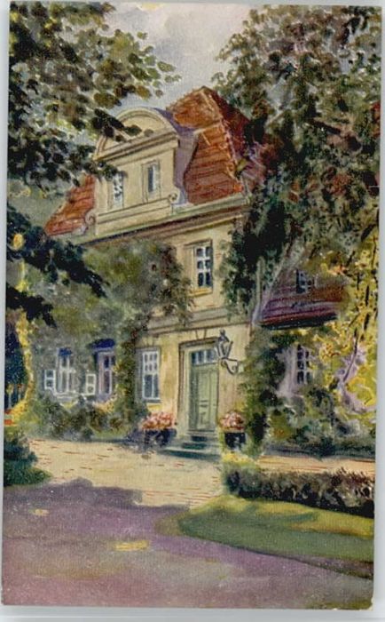 Charlottenburg Künstlerkarte Rich v. Flemming Hofgärtn