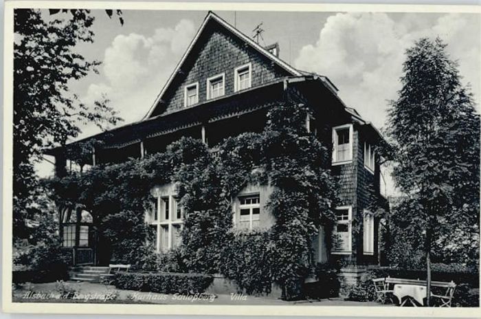 Alsbach Bergstrasse Alsbach Kurhaus Schlossberg Villa