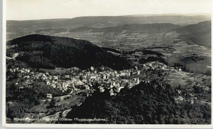 Lindenfels Odenwald Lindenfels Fliegeraufnahme