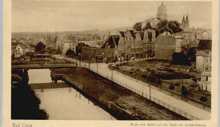 Kleve Hafen Schwanenburg