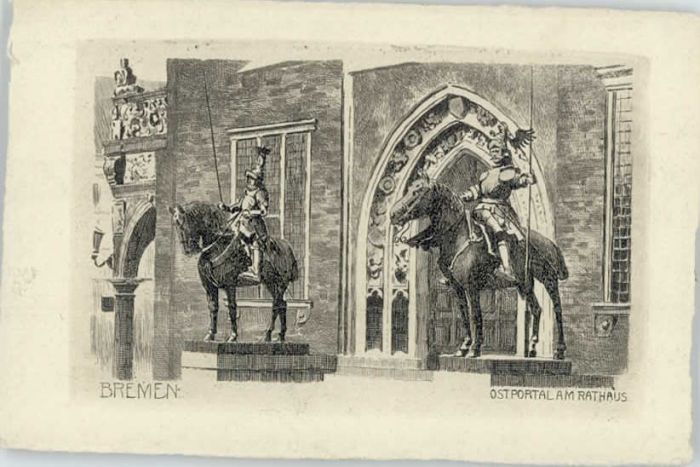 Bremen Rathaus Ostportal